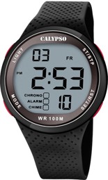 Picture of CALYPSO WATCHES Digitaluhr »UK5785/4 Calypso Herren Jugend Uhr Digital«, (Digitaluhr), Herren, Jugend Armbanduhr rund, Kunststoffarmband schwarz, Sport